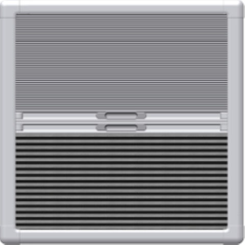 SEASCREEN PLEATED WHITE