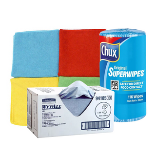 WIPERS, CLOTHS & HEALTHCARE