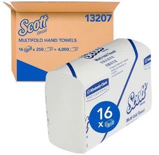 SCOTT 13207 MULTIFOLD HAND TOWELS