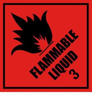 FLAMMABLE LIQUID 3  500/ROLL