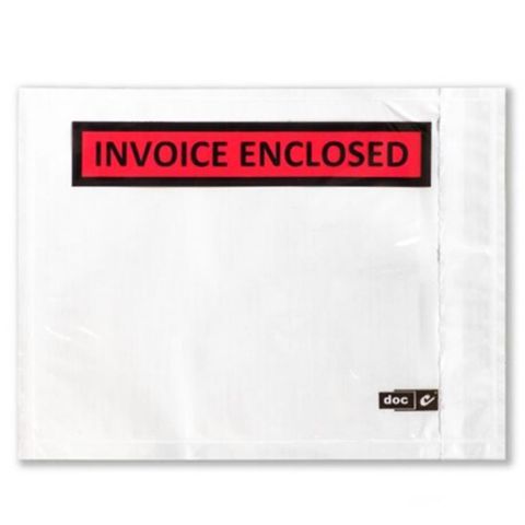 INVOICE ENCLOSED ENVELOPE