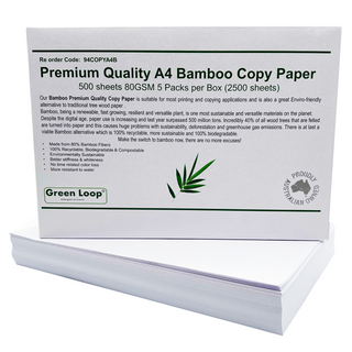 PREMIUM A4 BAMBOO COPY PAPER 80GSM