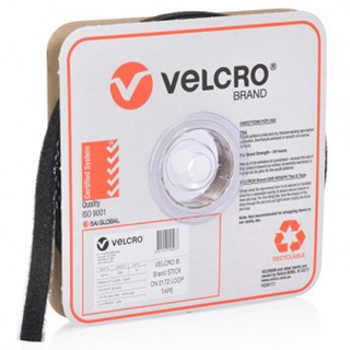 VELCRO PS0172 BLACK LOOP 50MM 25M