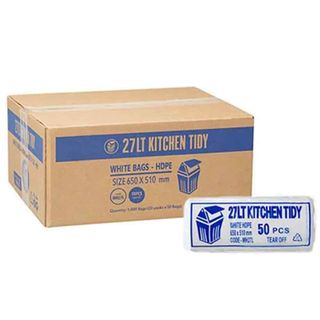 27L WHITE TIDY LINER ROLLS
