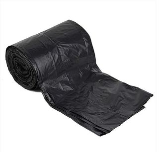 77L BLACK BLACK BIN LINER