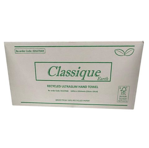 CLASSIQUE EARTH RECYCLED ULTRASLIM HAND TOWEL