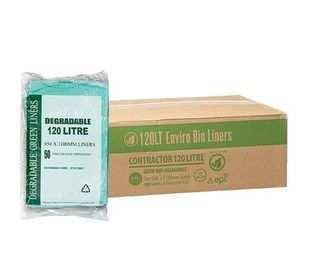 120L ENVIROGREEN BIN LINERS