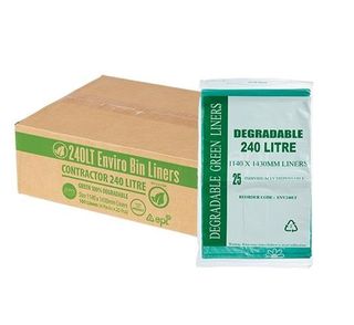 240L ENVIROGREEN BIN LINERS