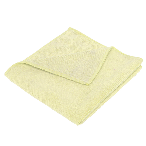 MICROFIBRE CLOTH YELLOW 400MM X 400MM