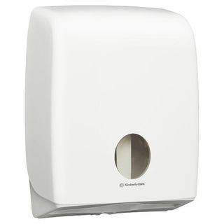 AQUARIUS INTERLEAVED TWIN TOILET TISSUE DISPENSER