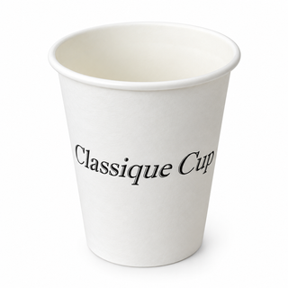 CLASSIQUE 6OZ SINGLE WALL WHITE PAPER CUP