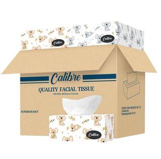 CALIBRE FACIAL TISSUES 2 PLY