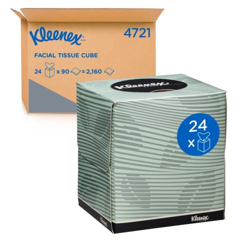 KLEENEX 4721 FACIAL TISSUES 2 PLY