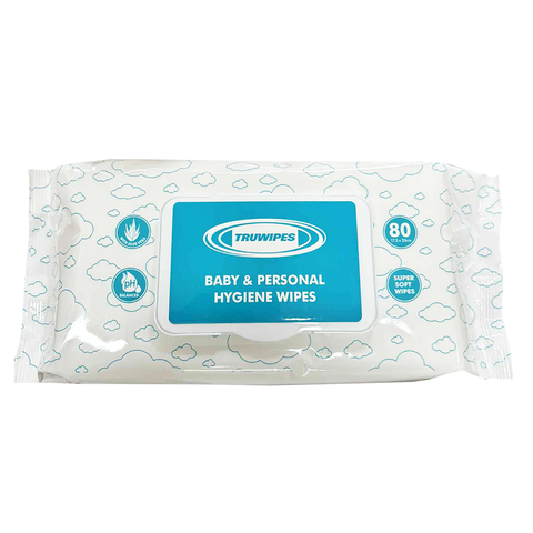 TRUWIPES BABY & PERSONAL WIPES