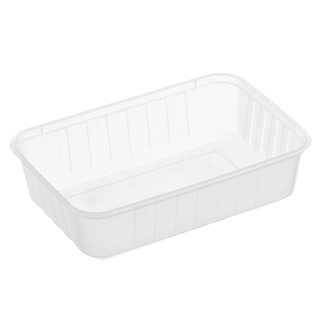 GENFAC RIBBED RECTANGULAR CONTAINER 750ML