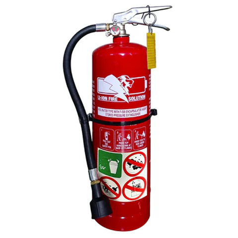 FIRE EXTINGUISHER 4 LITRE FOR LITHIUM BATTERY