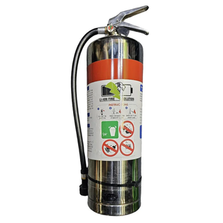 FIRE EXTINGUISHER 9 LITRE FOR LITHIUM BATTERY