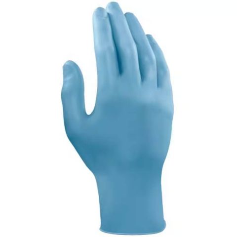 TOUCH BLUE NITRILE PF GLOVES SMALL