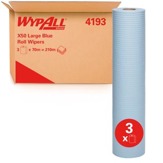 WYPALL X50 4193 BLUE  WIPERS