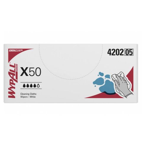 WYPALL X50 4202 WIPERS WHITE