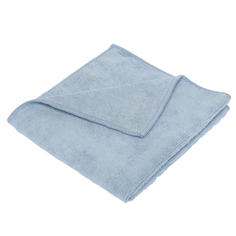 MICROFIBRE CLOTH BLUE 400MM X 400MM INDIV. PACKED
