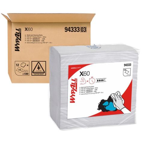 WYPALL X60 94333 WIPERS WHITE