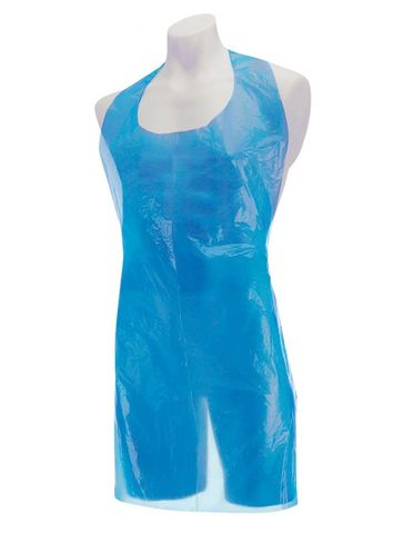 BLUE DISPOSABLE APRON