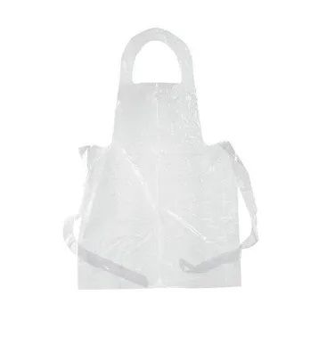 WHITE DISPOSABLE APRON