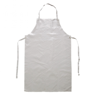 WHITE PVC APRON