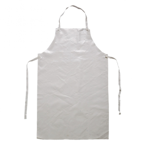 WHITE PVC APRON