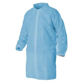 BLUE LAB COAT LIGHT PP NO POCKET