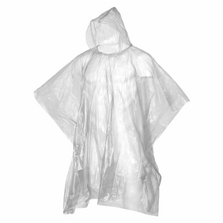 PLASTIC PONCHO HDPE DISPOSABLE