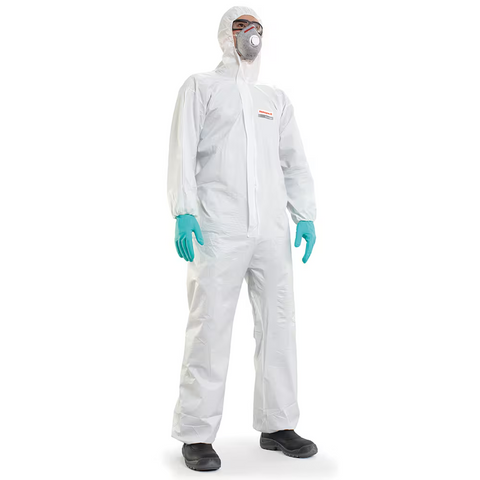 WHITE MUTEX LIGHT + COVERALL L