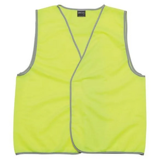 YELLOW SAFETY VEST FLUORO L