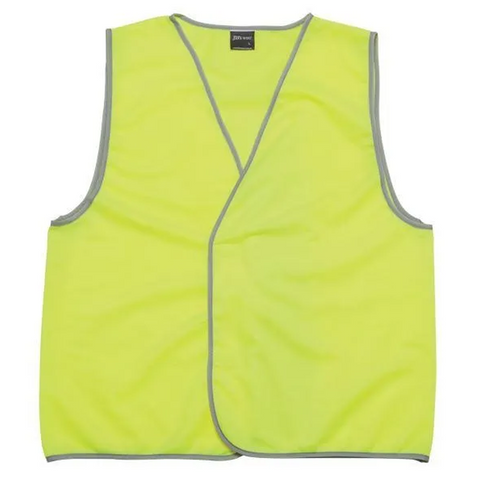 YELLOW SAFETY VEST FLUORO L