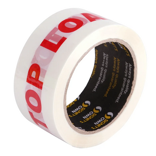 TOP LOAD ONLY RED ON WHITE TAPE