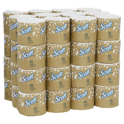 SCOTT 4760 TOILET TISSUE 1 PLY 1000 SHEET