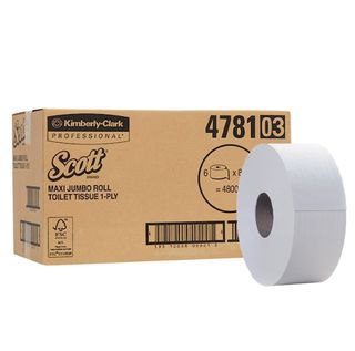 SCOTT 4781 JUMBO TOILET ROLL 1 PLY
