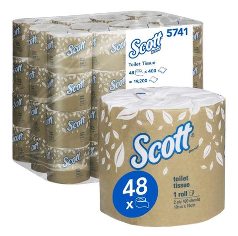 SCOTT 5741 TOILET TISSUE 2 PLY