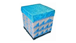 PALLET TOP COVER BLUE ELASTIC