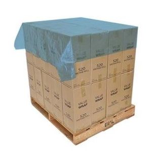 PALLET TOP COVER BLUE LDPE