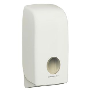AQUARIUS INTERLEAVED TOILET TISSUE DISPENSER