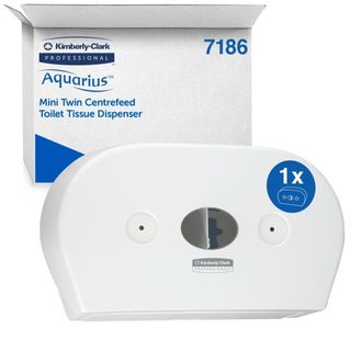 AQUARIUS 7186 TWIN TOIELT ROLL DISPENSER