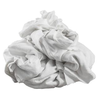 FLANNEL NAPPY WIPERS 100% WHITE COTTON 60CM X 65CM