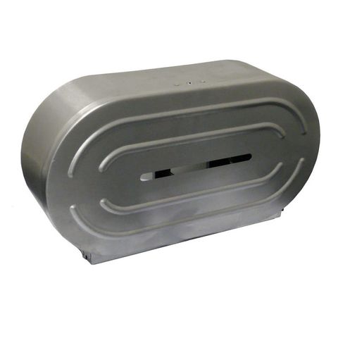 TWIN JUMBO TOILET ROLL DISPENSER