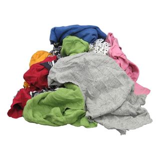 NO.12 COLOURED SINGLET WIPERS 20KG