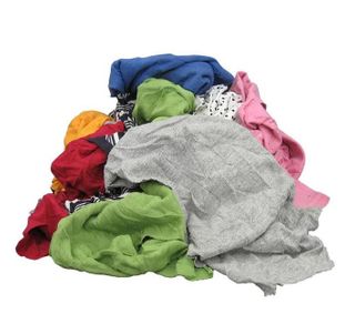 NO.12 COLOURED SINGLET WIPERS 10KG