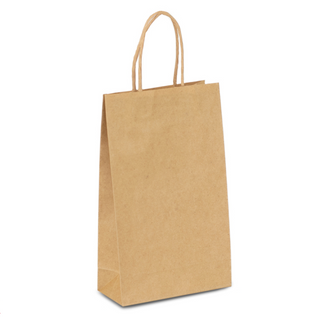 BROWN PAPER CARRY BAG BABY