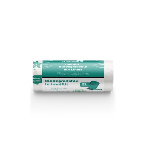 27L ENVIROSTAR LANDFILL BIODEGRADABLE BIN LINERS