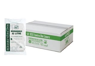 82L ENVIROSTAR LANDFILL BIODEGRADABLE BIN LINERS